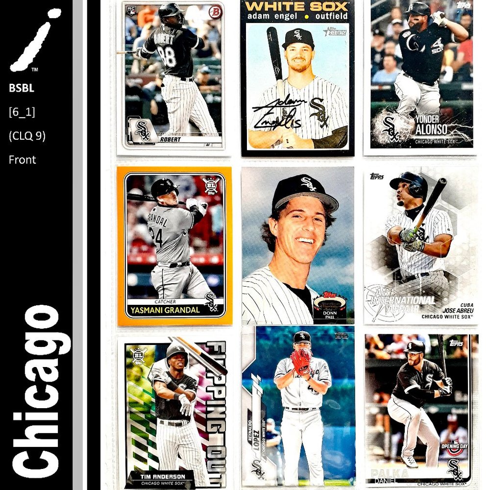 Chicago White Sox 9 Card Lot - BSBL [6_1]